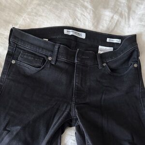 Banana Republic Women’s “Skinny Ankle” Black Jeans